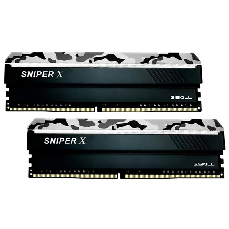 Оперативная память DDR4 DIMM 16GB(8GBx2)/3600MHz G.SKILL Sniper X Black (F4-3600C19D-16GSXWB) - фото #0, Technodom.kz