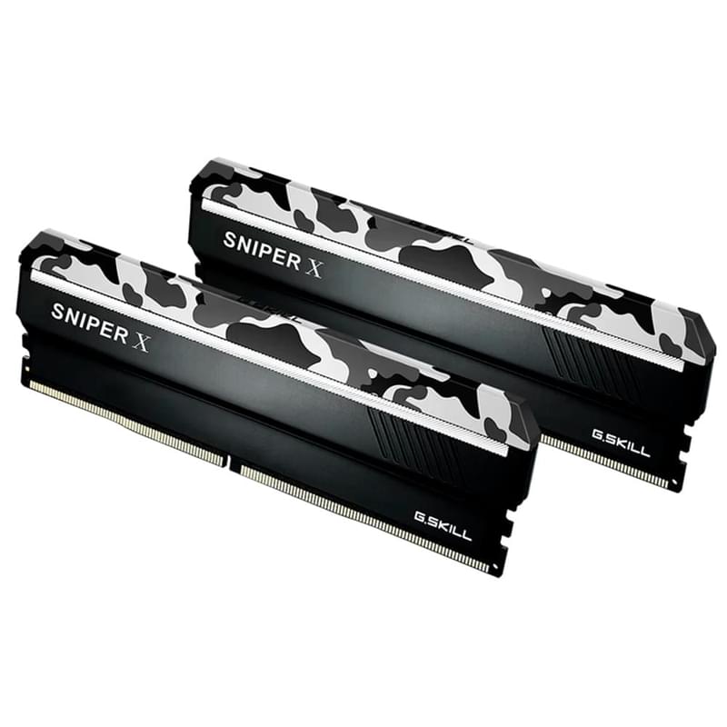 Оперативная память DDR4 DIMM 32GB(16GBx2)/3600MHz G.SKILL Sniper X Black (F4-3600C19D-32GSXWB) - фото #2, Technodom.kz