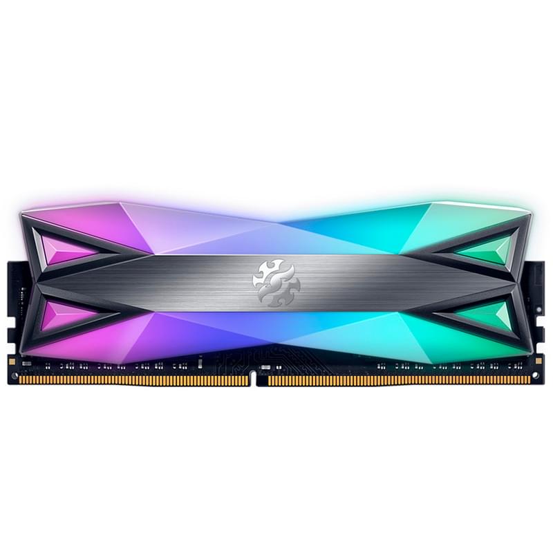 Оперативная память DDR4 DIMM 8GB/3200MHz Adata XPG Spectrix D60G RGB (AX4U32008G16A-ST60) - фото #0, Technodom.kz