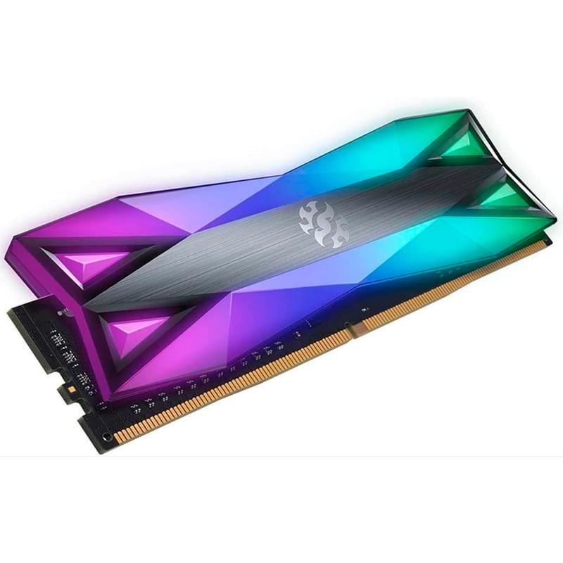 Оперативная память DDR4 DIMM 8GB/3200MHz Adata XPG Spectrix D60G RGB (AX4U32008G16A-ST60) - фото #1, Technodom.kz