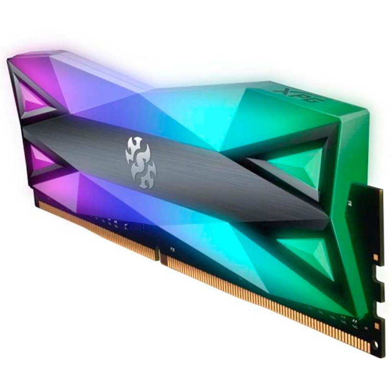 Оперативная память DDR4 DIMM 8GB/3200MHz Adata XPG Spectrix D60G RGB (AX4U32008G16A-ST60) - фото #2, Technodom.kz