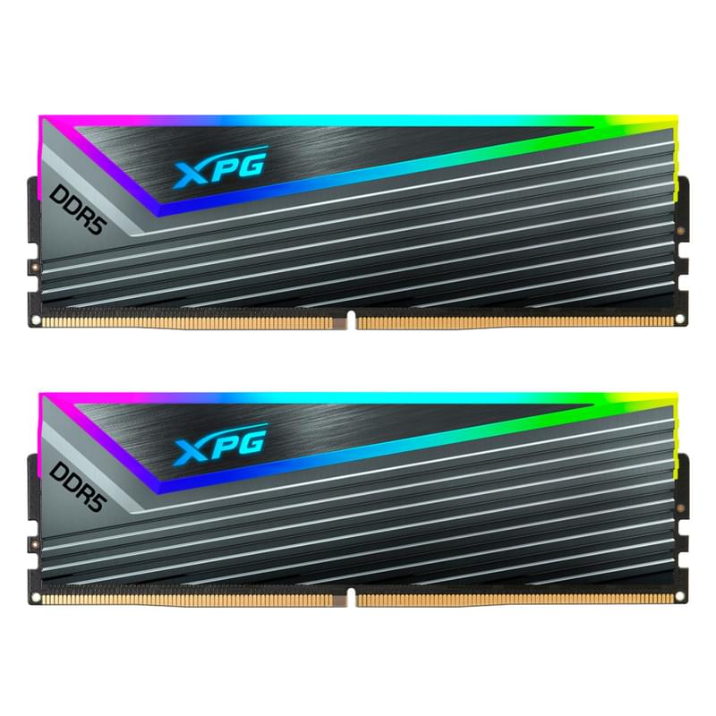 Оперативная память DDR5 DIMM 32GB(16GBx2)/6400MHz Adata XPG Caster RGB (AX5U6400C4016G-DCCARGY) - фото #0, Technodom.kz