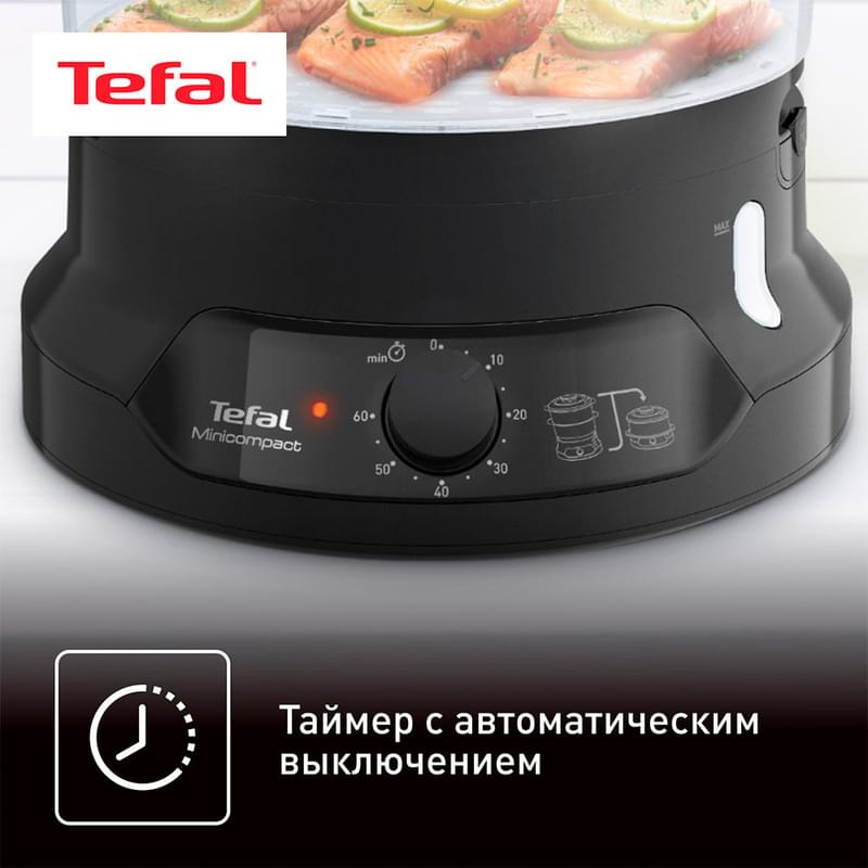 Пароварка Tefal Mini Compact VC139810 - фото #8, Technodom.kz