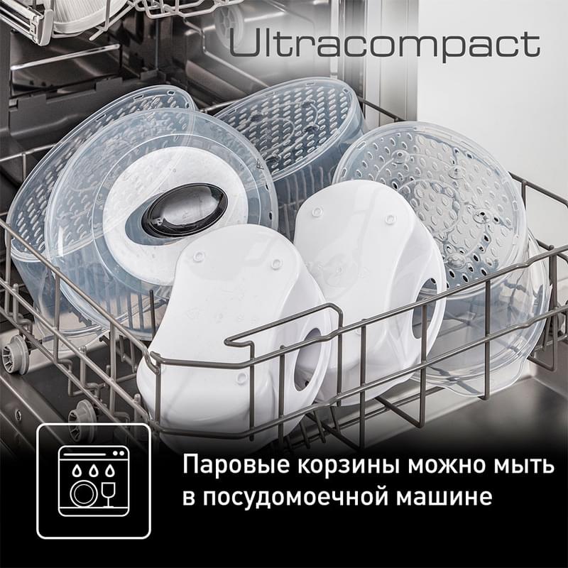 Пароварка Tefal Ultra Compact VC204810 - фото #13, Technodom.kz