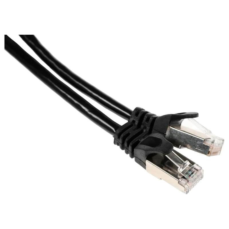 Патч-корд FTP Cablexpert кат.6, 1м, черный (PP6-1M/BK) - фото #0, Technodom.kz