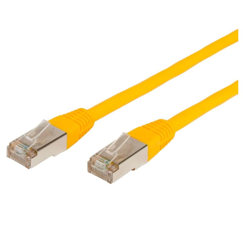 Патч-корд FTP Cablexpert кат.6, 5м, желтый (PP6-5M/Y-O) - фото #0, Technodom.kz