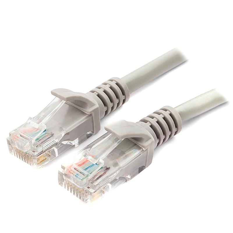 Патч-корд LSZH медный UTP Cablexpert кат.5e, 2м, серый (PP30-2M) - фото #0, Technodom.kz