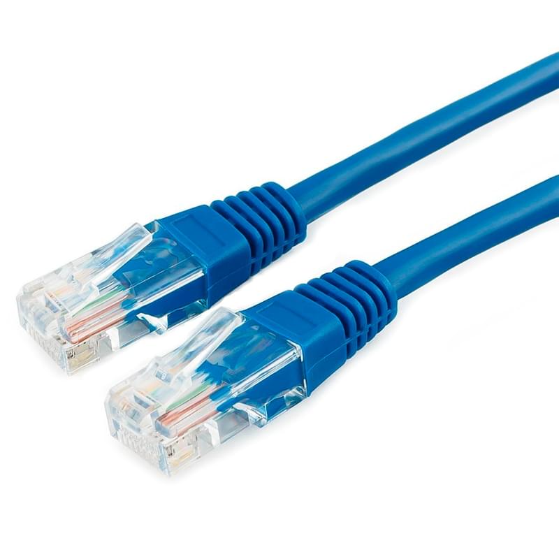 UTP Cablexpert мыстан жасалған патч-корды кат.5e, 10м, көк (PP10-10M/B) - фото #0, Technodom.kz