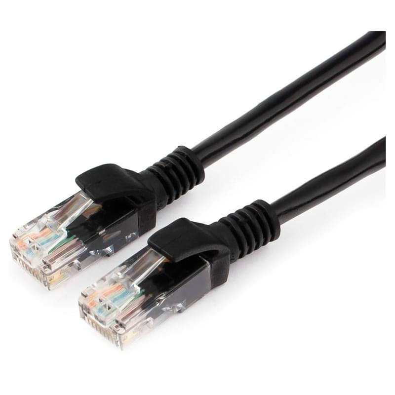 Патч-корд UTP Cablexpert кат.5e, 10м, черный (PP12-10M/BK) - фото #0, Technodom.kz