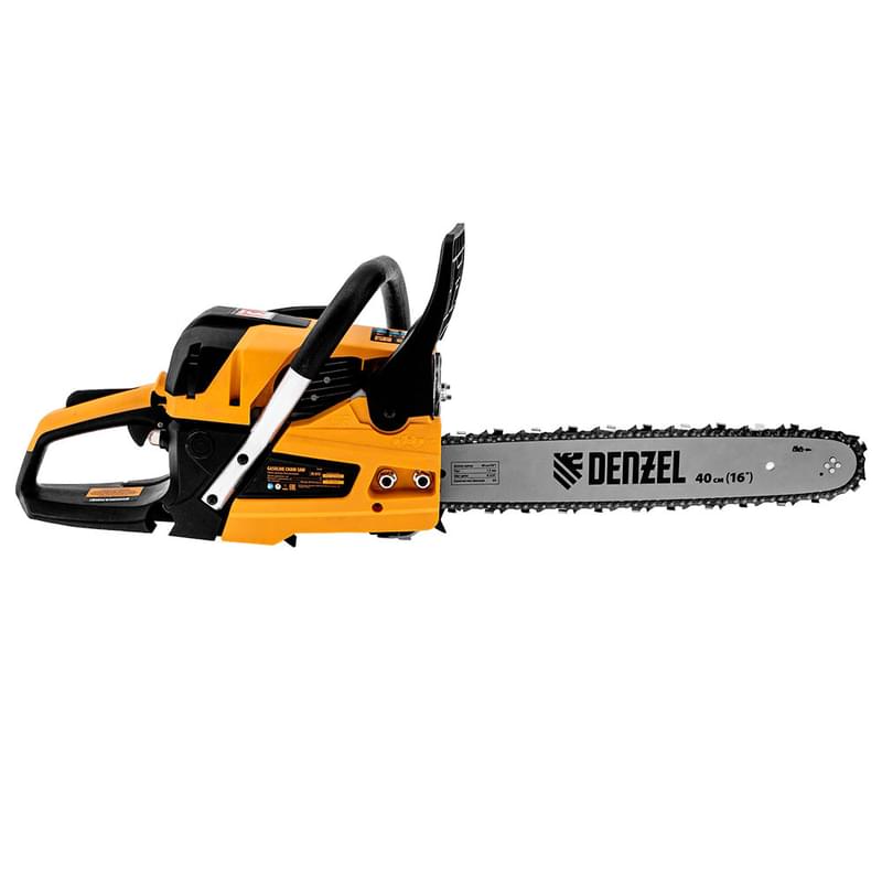 Пила цепная бензиновая Denzel DS-4516, шина 40 см, 45см3, 2,5 л.с., шаг 0,325, паз 1,5 мм, 64 зв (95 - фото #3, Technodom.kz Пила цепная бензиновая Denzel DS-4516, шина 40 см, 45см3, 2,5 л.с., шаг 0,325, паз 1,5 мм, 64 зв (95 - фото #3, Technodom.kz