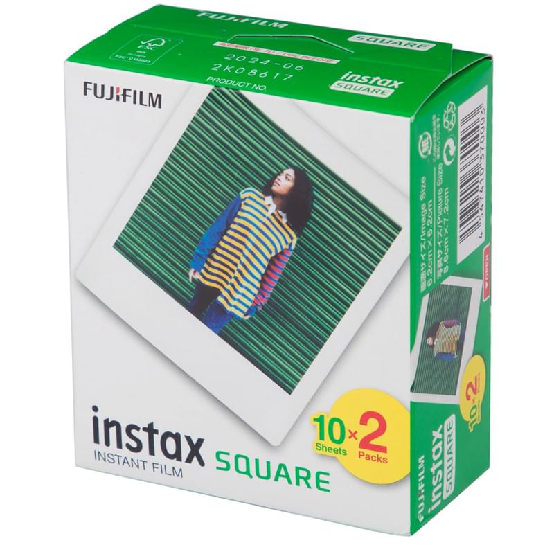FUJIFILM Instax Square (10/2PK) Үлдірі - фото #0, Technodom.kz