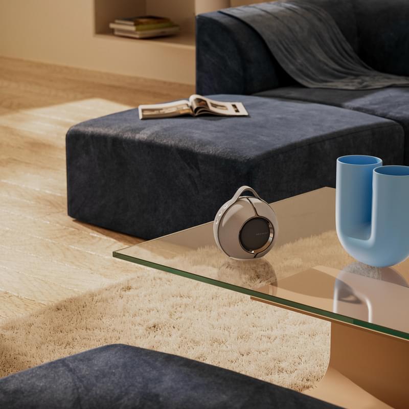 Портативті динамик жүйесі Devialet Mania Light Grey док станциясымен - фото #9, Technodom.kz