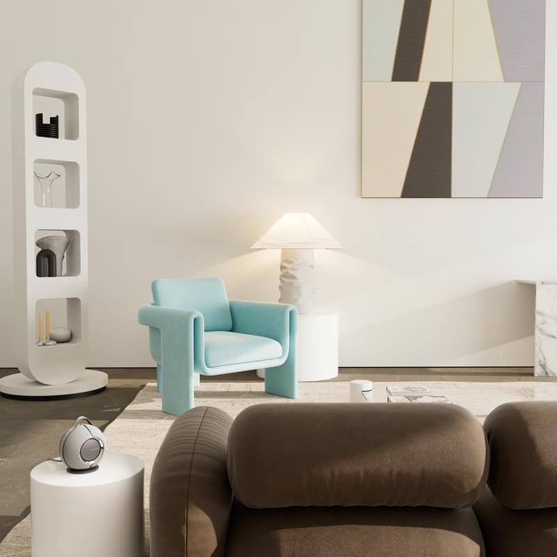 Портативті динамик жүйесі Devialet Mania Light Grey док станциясымен - фото #10, Technodom.kz