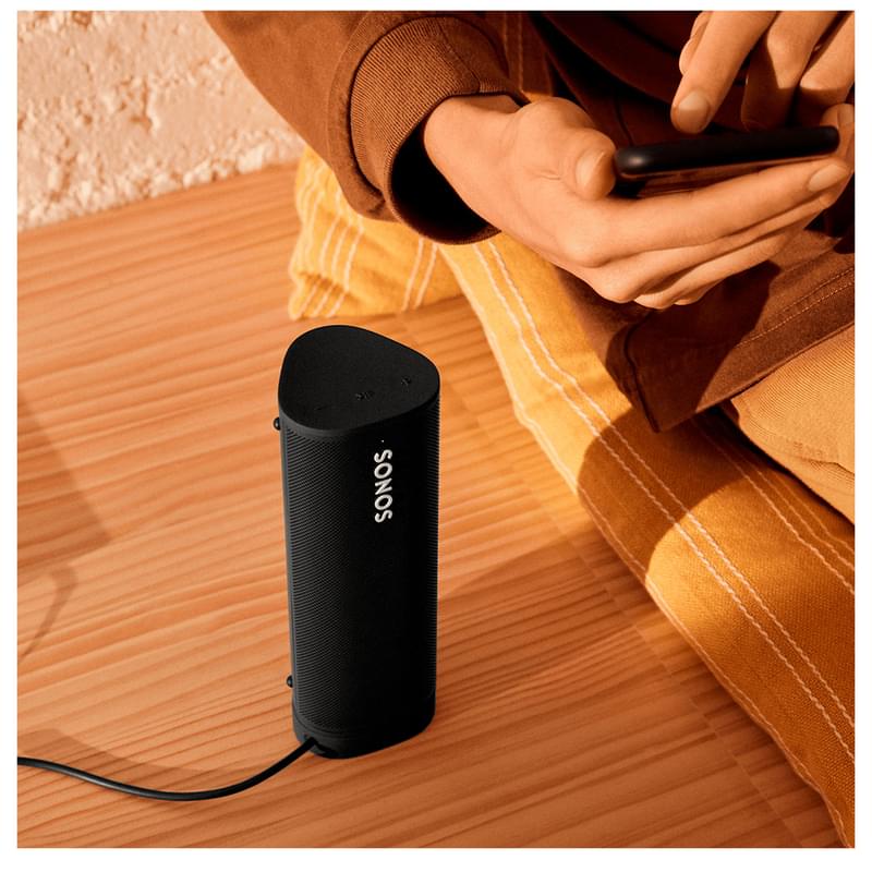 Портативная колонка Sonos Roam RMSL1R21BLK, Black - фото #7, Technodom.kz