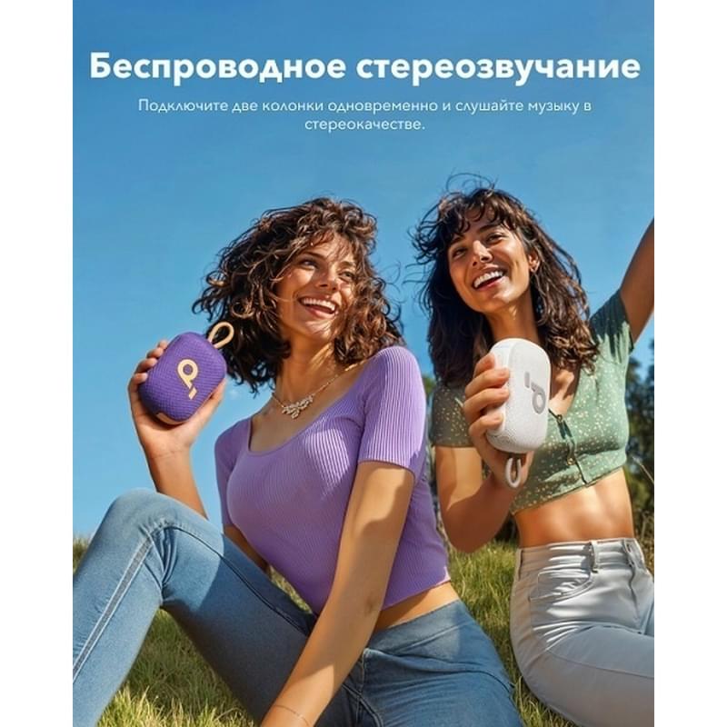 Портативная колонка Soundcore Select 4 Go, фиолетовая - фото #1, Technodom.kz