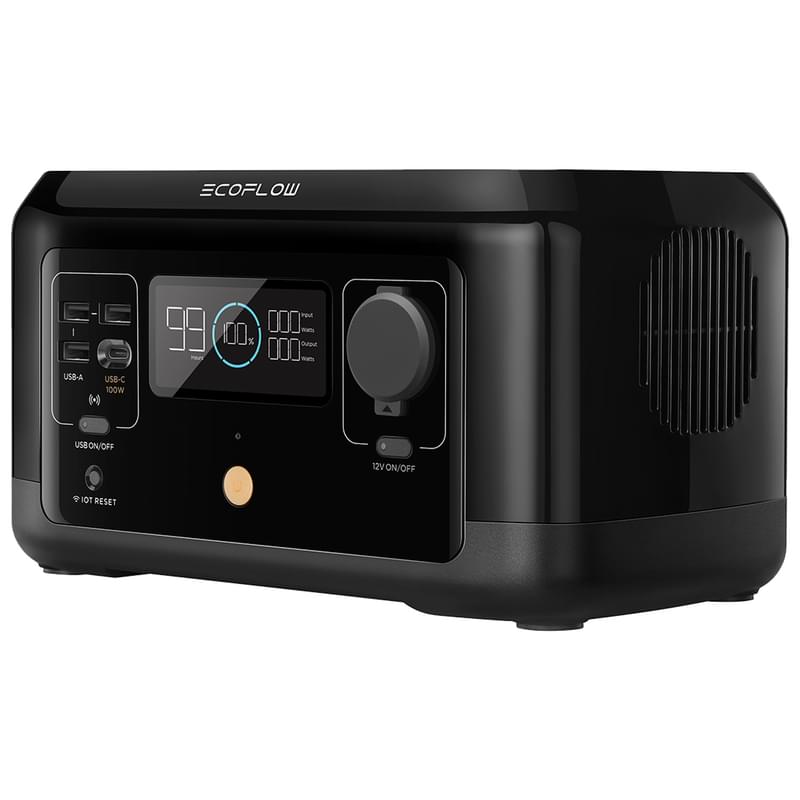Портативная зарядная станция EcoFlow River mini 58 333 mAh, 210 Вт/ч ,Wireless (RIVERminiW-EU) - фото #2, Technodom.kz
