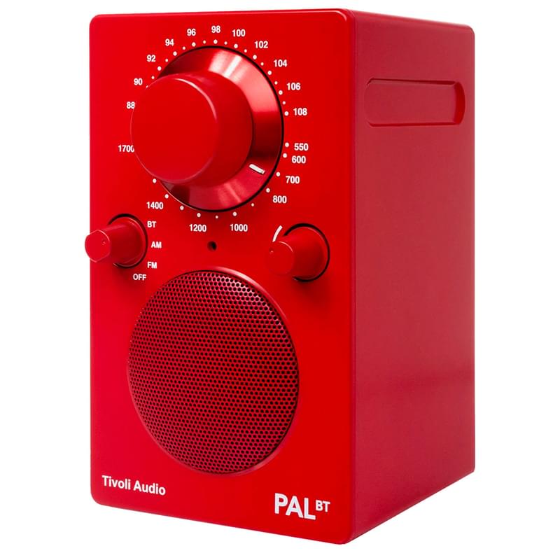 Tivoli PAL BT портативті радиоқабылдағышы, Қызыл - фото #2, Technodom.kz