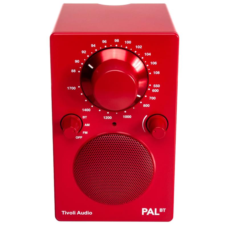 Tivoli PAL BT портативті радиоқабылдағышы, Қызыл - фото #3, Technodom.kz