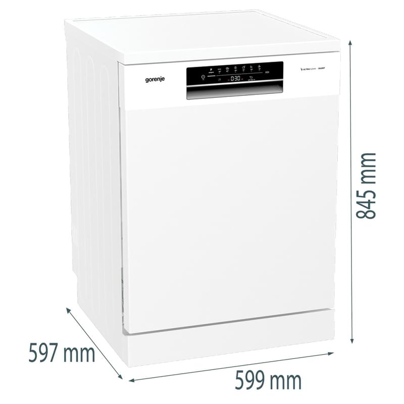 Gorenje GS643E90W ыдыс жуғыш машинасы - фото #8, Technodom.kz