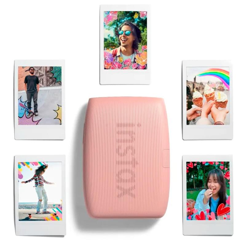 FUJIFILM Instax Mini Link 3C Pink мезеттік  басып шығару принтері - фото #12, Technodom.kz