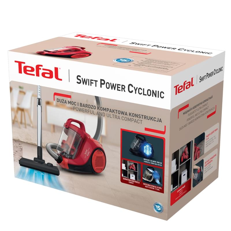Пылесос Tefal Swift Power Cyclonic TW-2913EA			 - фото #9, Technodom.kz