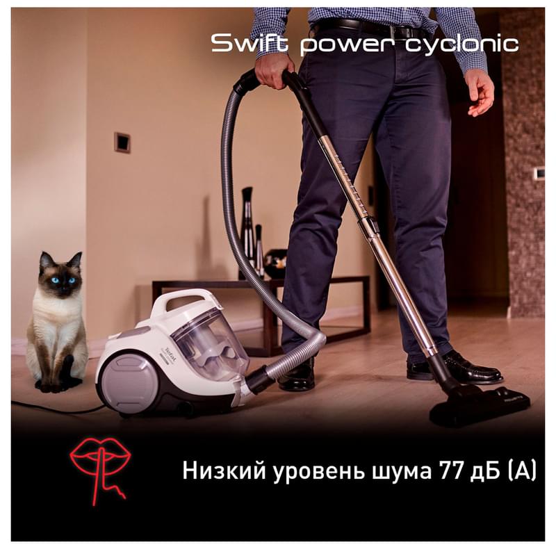 Пылесос Tefal Swift Power Cyclonic TW-2947EA - фото #5, Technodom.kz