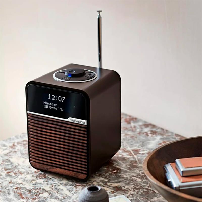 Радиоприемник c Bluetooth Ruark R1 MK4 Deluxe, эспрессо - фото #2, Technodom.kz
