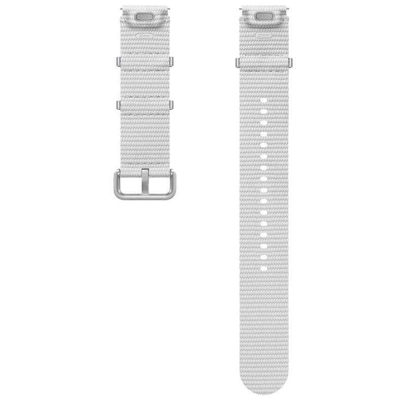 Samsung cағатына арналған бау, Watch7 Athleisure (M/L) band, Silver (ET-SOL31LSEGRU) - фото #1, Technodom.kz