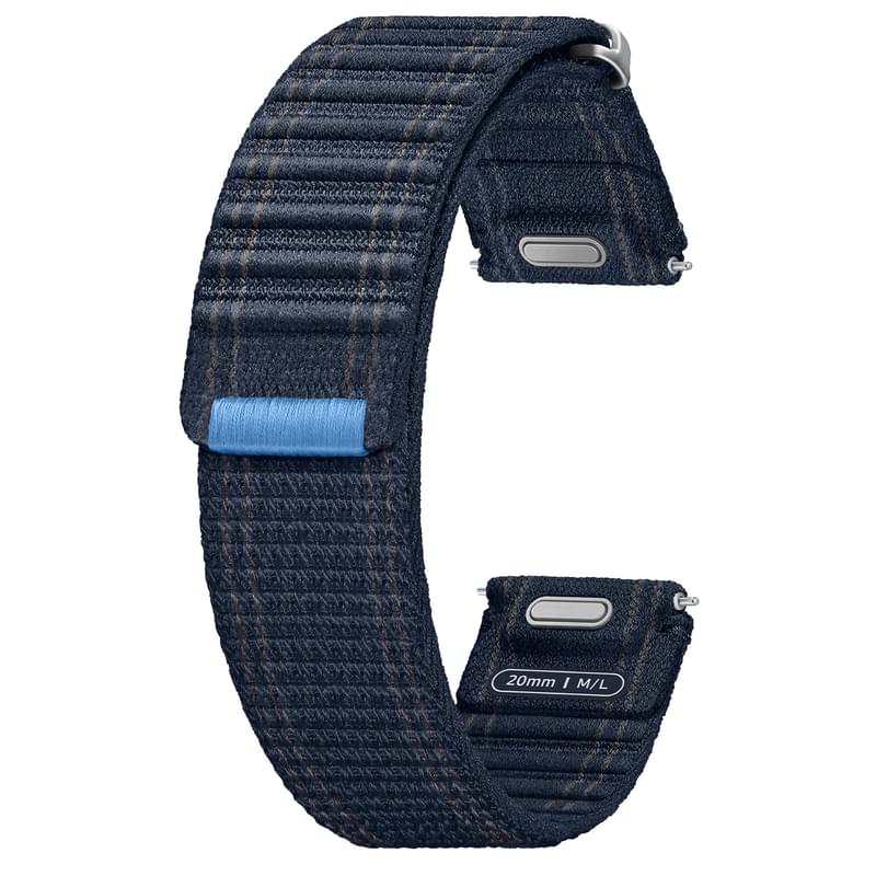 Samsung cағатына арналған бау, Watch7 Fabric (M/L) band, Navy (ET-SVL31LNEGRU) - фото #2, Technodom.kz