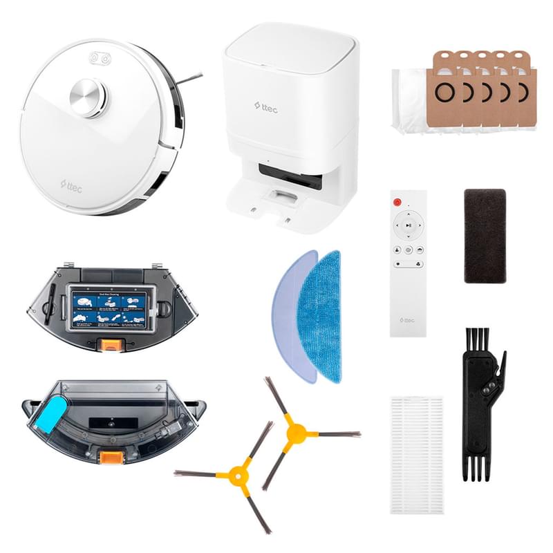 Робот пылесос Robi ProMaster+ - фото #8, Technodom.kz