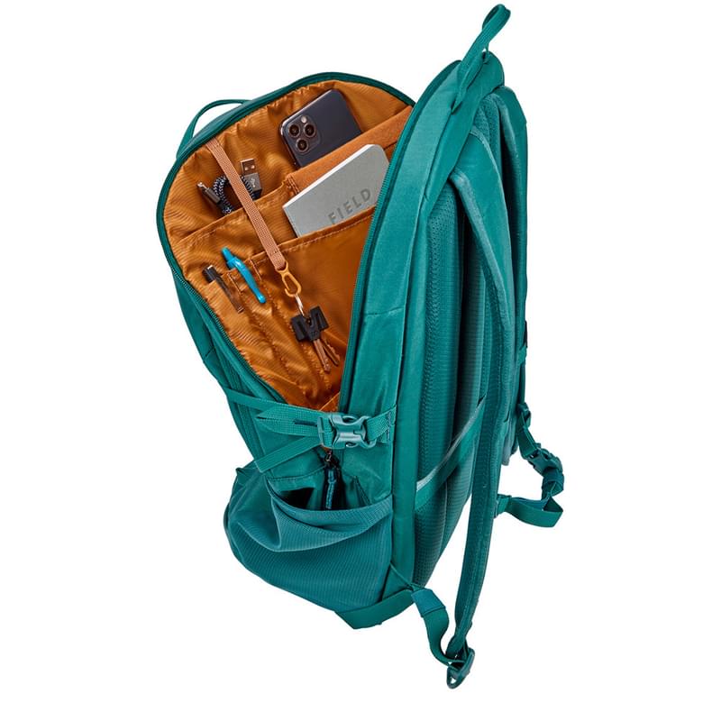 Рюкзак для ноутбука 15.6" Thule EnRoute 26L, MALLARD GREEN, нейлон (TEBP-4316) - фото #5, Technodom.kz