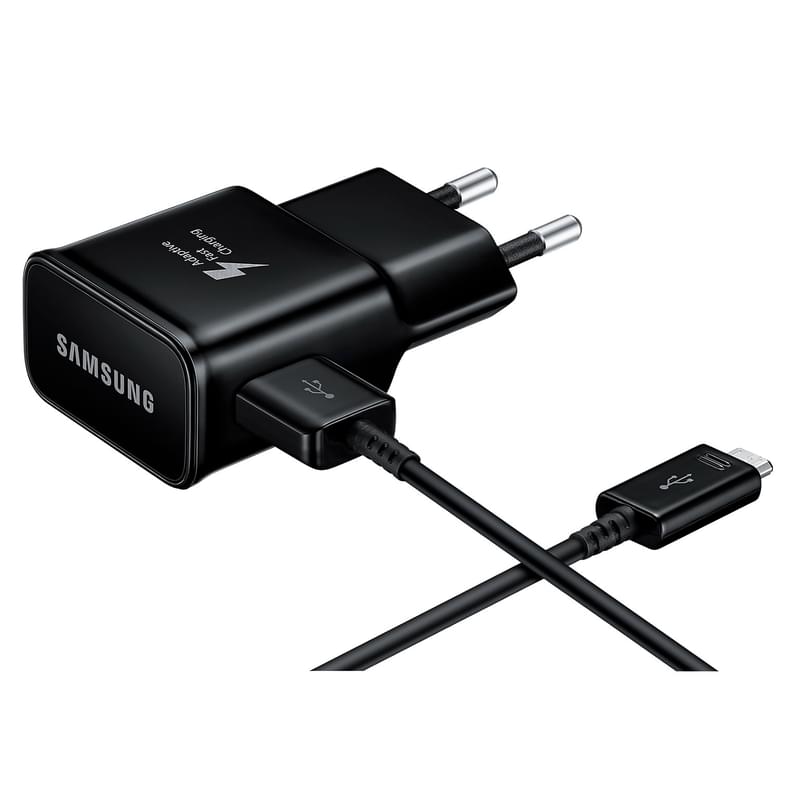 Сетевое зарядное устройство 1*USB, 2A + каб. Type-C, Samsung, Fast Charge, Черный (EP-TA20EBECGRU) - фото #4, Technodom.kz