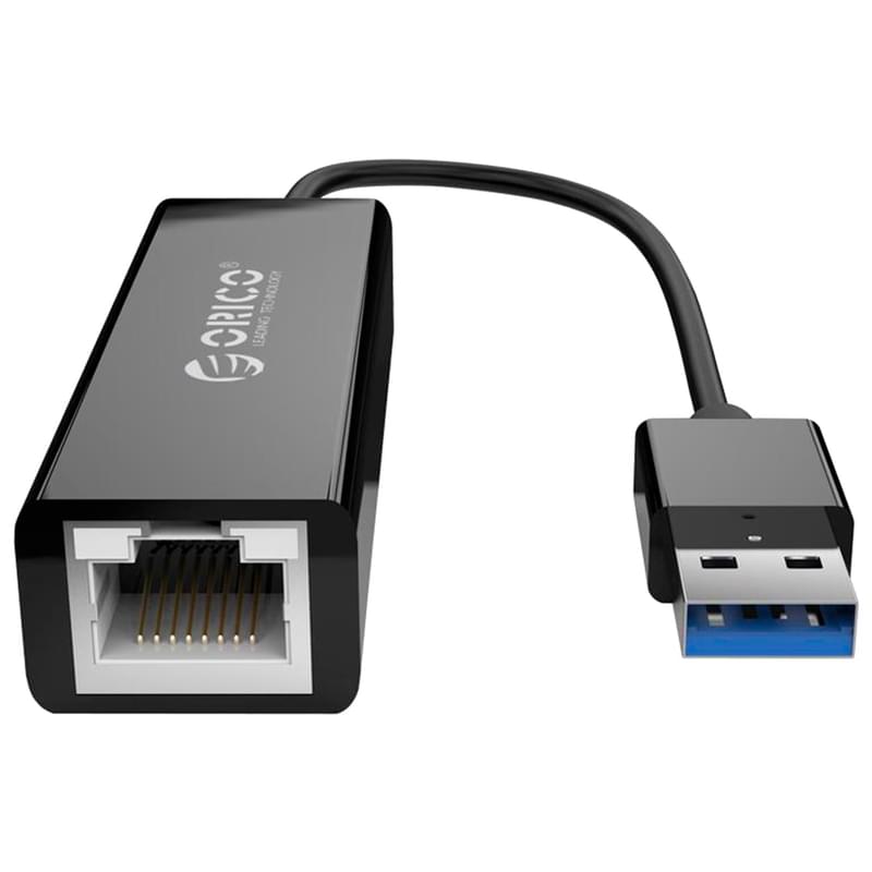 Сетевой адаптер ORICO, USB 3.0 - до 1000 Mbps (UTJ-U3-BK-BP) - фото #2, Technodom.kz