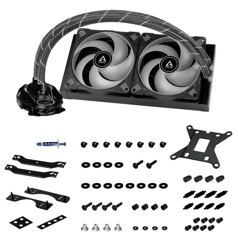 Система жидкостного охлаждения для CPU ARCTIC Liquid Freezer II-280 A-RGB - фото #5, Technodom.kz