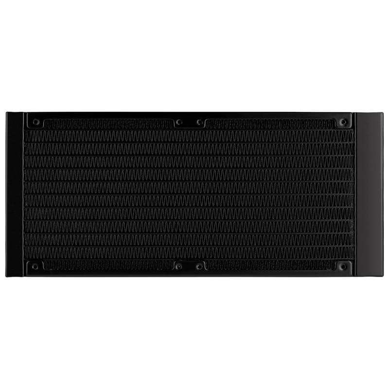 Система жидкостного охлаждения для CPU Corsair iCUE H100i 240 RGB ELITE BK (LGA1700/AM5) - фото #4, Technodom.kz