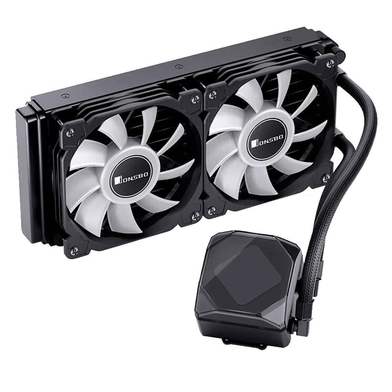 Система жидкостного охлаждения для CPU Jonsbo TW6-240 ARGB Black - фото #1, Technodom.kz