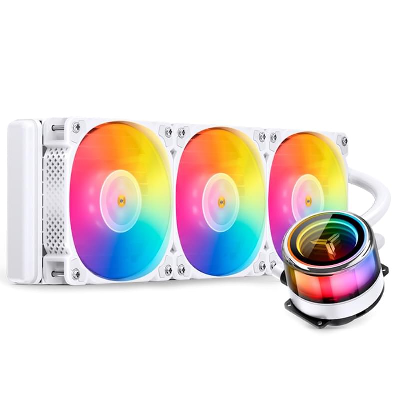 Система жидкостного охлаждения для CPU Jonsbo TW7-360 ARGB White - фото #0, Technodom.kz