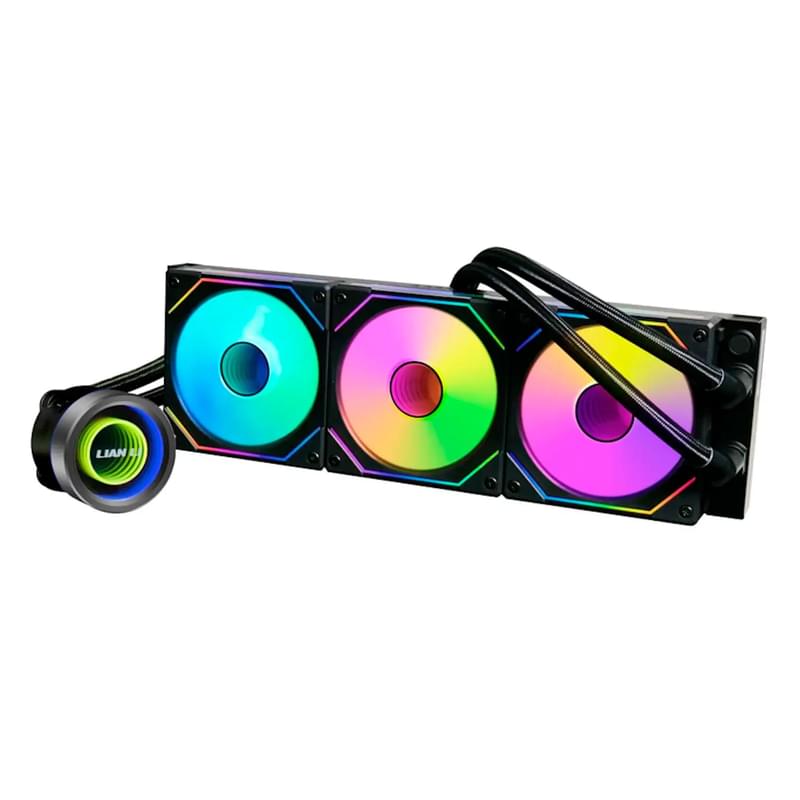 Система жидкостного охлаждения для CPU Lian Li Galahad II Trinity Black 360 (G89.GA2T36INB.00) - фото #0, Technodom.kz Система жидкостного охлаждения для CPU Lian Li Galahad II Trinity Black 360 (G89.GA2T36INB.00) - фото #0, Technodom.kz
