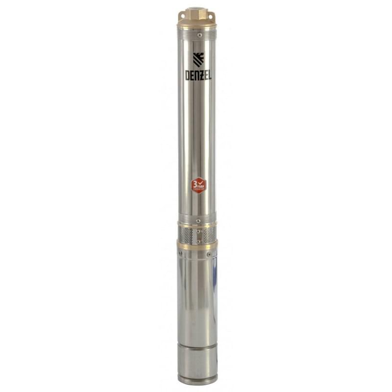 Скважинный насос DWC-4-80, центробежный, диаметр 4", 1500 Вт, 5700 л/ч, напор 80 м Denzel - фото #1, Technodom.kz
