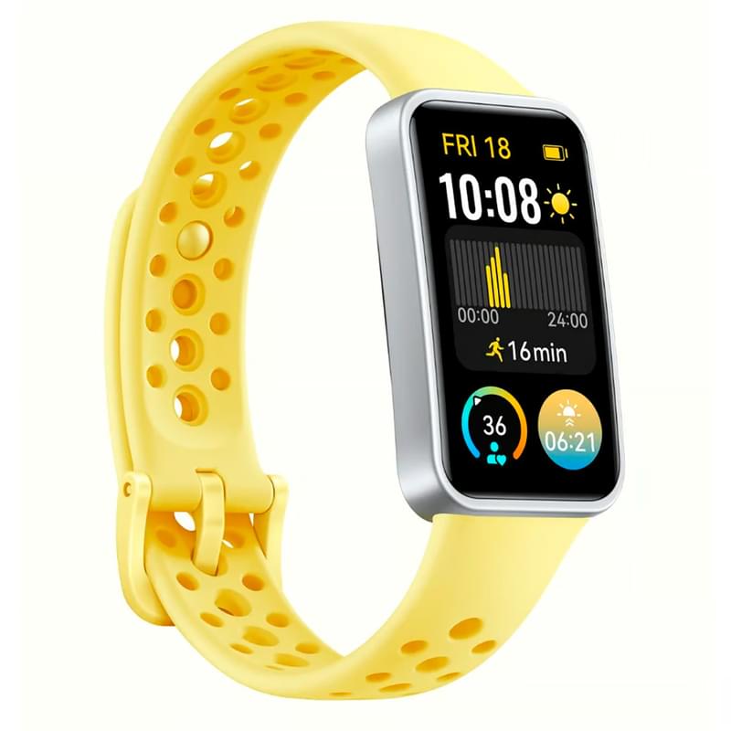 Huawei Band 9 смарт білезігі Yellow - фото #0, Technodom.kz