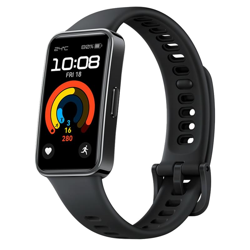 Huawei Band 9 смарт білезігі Black - фото #0, Technodom.kz