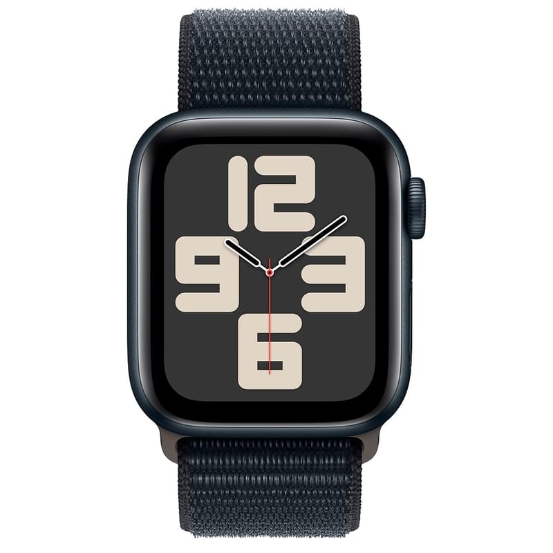 Смарт-часы Apple Watch SE 2023, 40mm Midnight Aluminium Case with Midnight Sport Loop (MRE03) - фото #1, Technodom.kz