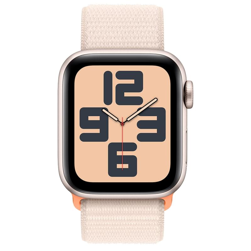 Смарт-часы Apple Watch SE 2023, 40mm Starlight Aluminium Case with Starlight Sport Loop (MR9W3) - фото #1, Technodom.kz