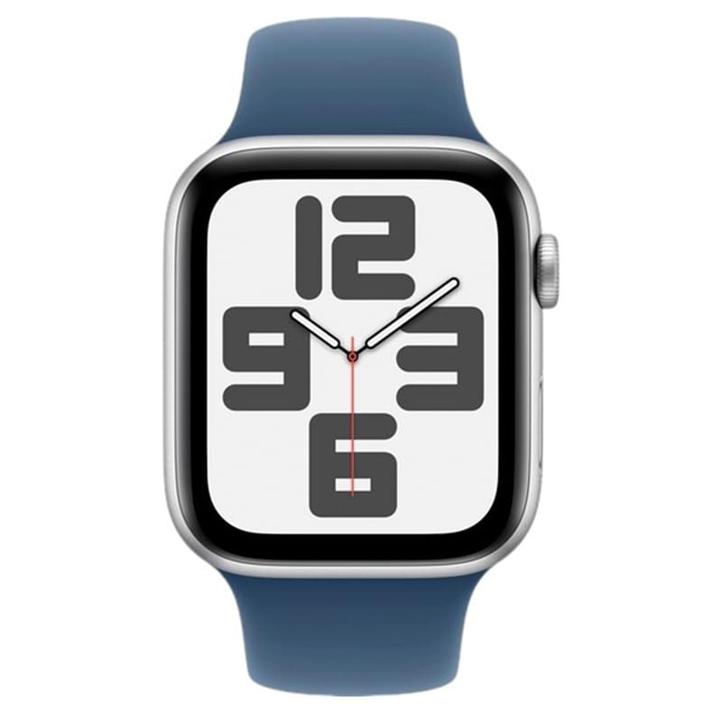 Смарт-часы Apple Watch SE 40mm Silver Aluminium Case with Denim Sport Band - M/L (MXED3) - фото #1, Technodom.kz