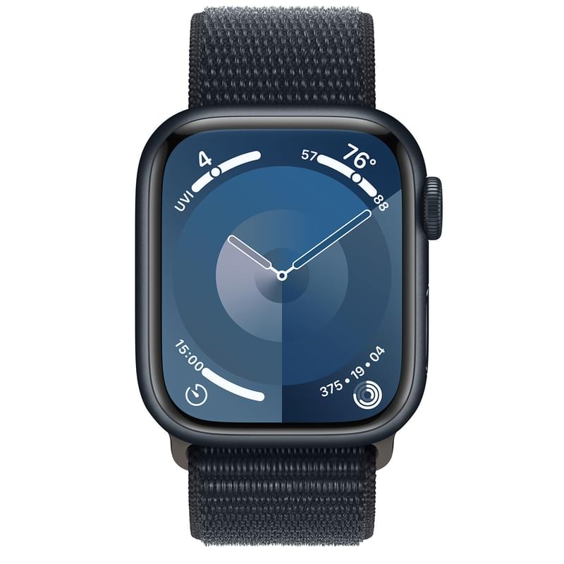 Смарт-часы Apple Watch Series 9, 41mm Midnight Aluminium Case with Midnight Sport Loop (MR8Y3) - фото #1, Technodom.kz