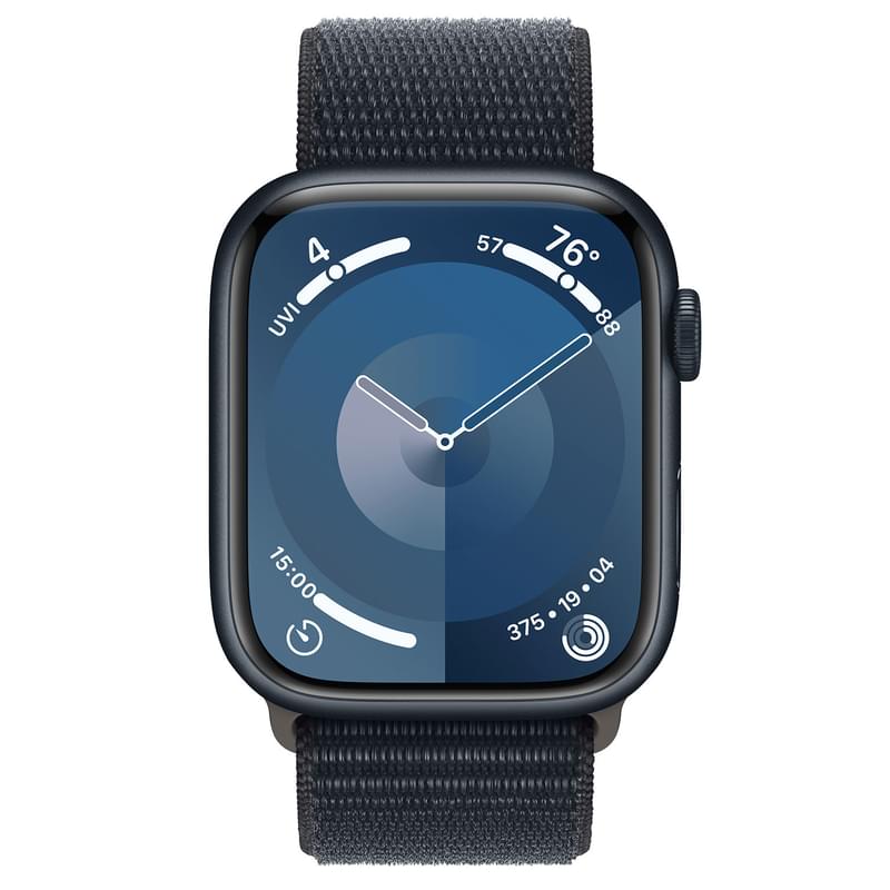 Смарт-часы Apple Watch Series 9, 45mm Midnight Aluminium Case with Midnight Sport Loop (MR9C3) - фото #1, Technodom.kz