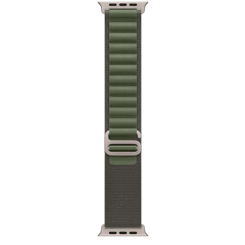 Смарт-часы Apple Watch Ultra, 49mm Titanium Case with Green Alpine Loop - Small (MNHJ3RB/A) - фото #2, Technodom.kz
