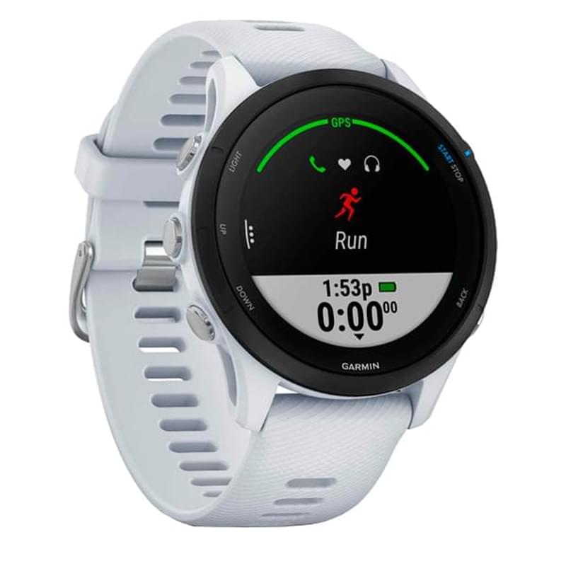 Смарт-часы Garmin Forerunner 255 Music, WiFi, белые (010-02641-31) - фото #2, Technodom.kz
