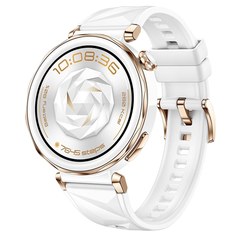 Смарт-часы Huawei GT 5 Pro 41mm White Fluoroelastomer Strap - фото #0, Technodom.kz