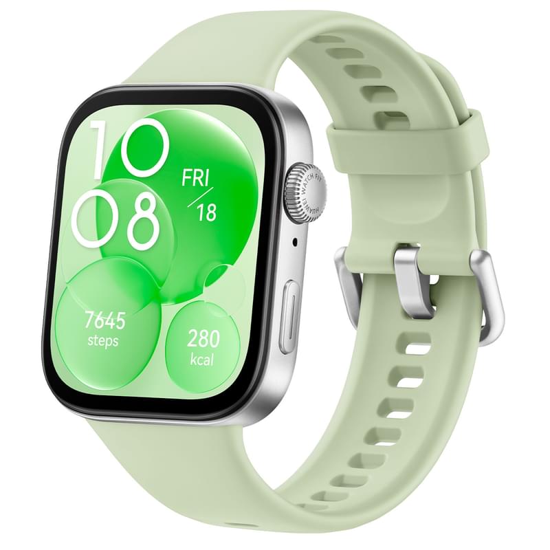 Смарт-часы HUAWEI Watch Fit 3 Green - фото #0, Technodom.kz